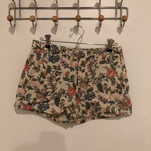 Madewell printed shorts size 0 (fits 25/26)